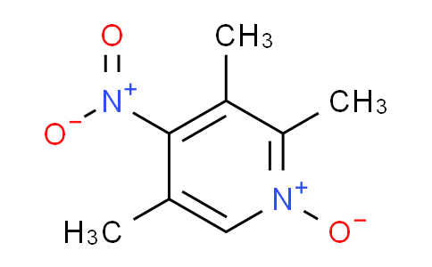 CAS No. 86604-79-7, 2,3,5-trimethyl-4-nitro-1-oxidopyridin-1-ium