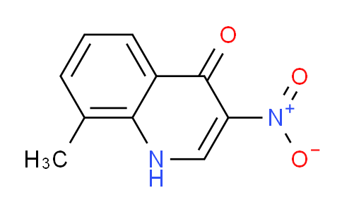CAS No. 866472-97-1, 8-methyl-3-nitro-1H-quinolin-4-one