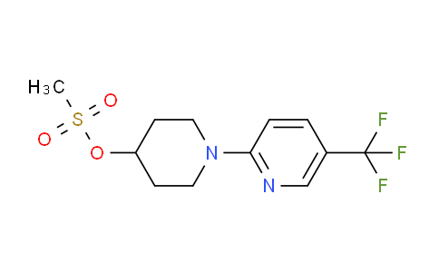CAS No. 866615-52-3, methanesulfonic acid [1-[5-(trifluoromethyl)-2-pyridinyl]-4-piperidinyl] ester