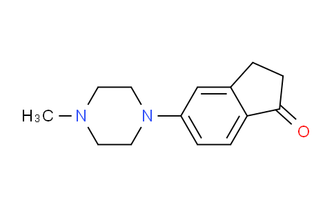CAS No. 866849-23-2, 5-(4-methyl-1-piperazinyl)-2,3-dihydroinden-1-one
