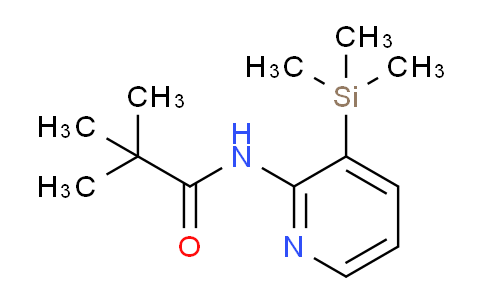 CAS No. 86847-63-4, N-(3-(Trimethylsilyl)pyridin-2-yl)pivalamide