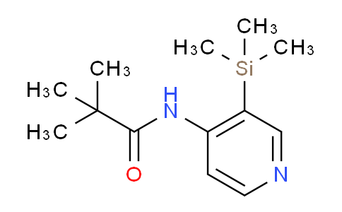 CAS No. 86847-70-3, N-(3-(Trimethylsilyl)pyridin-4-yl)pivalamide