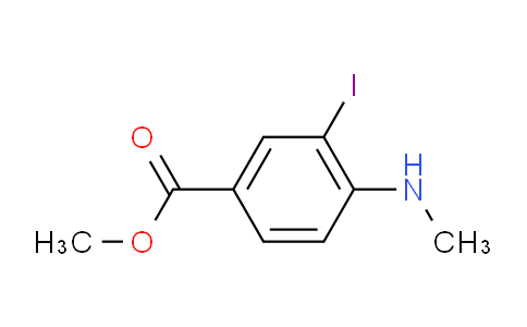 CAS No. 868540-77-6, Methyl 3-iodo-4-(methylamino)benzoate