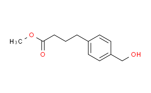 CAS No. 868731-66-2, 4-[4-(hydroxymethyl)phenyl]butanoic acid methyl ester