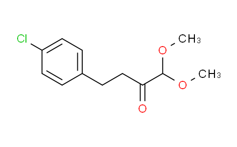 CAS No. 87130-20-9, 4-(4-chlorophenyl)-1,1-dimethoxy-2-butanone