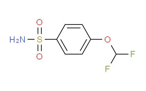 CAS No. 874781-09-6, 4-(Difluoromethoxy)benzenesulfonamide