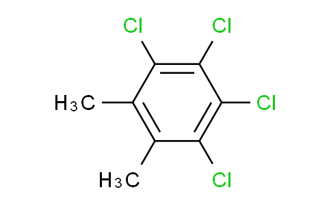 CAS No. 877-08-7, 1,2,3,4-tetrachloro-5,6-dimethylbenzene