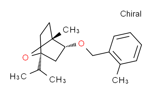 CAS No. 87818-31-3, (1R,2R,4S)-1-Methyl-2-[(2-methylphenyl)methoxy]-4-propan-2-yl-7-oxabicyclo[2.2.1]heptane