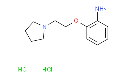CAS No. 878733-59-6, 2-(2-PYrrolidin-1-ylethoxy)aniline dihydrochloride