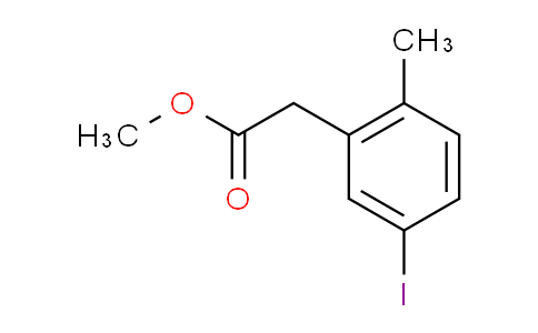 CAS No. 880134-34-9, 2-(5-iodo-2-methylphenyl)acetic acid methyl ester