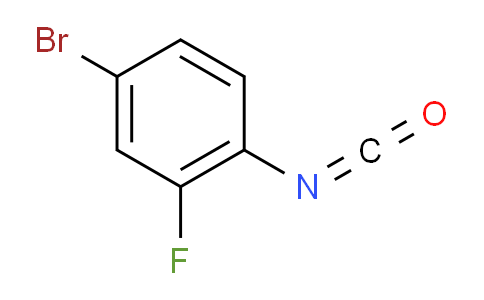 CAS No. 88112-75-8, 4-bromo-2-fluoro-1-isocyanatobenzene
