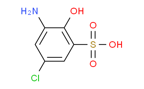 CAS No. 88-23-3, 3-Amino-5-chloro-2-hydroxybenzenesulfonic acid