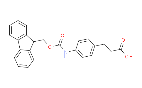 CAS No. 882847-07-6, 3-(4-((((9H-Fluoren-9-yl)methoxy)carbonyl)amino)phenyl)propanoic acid