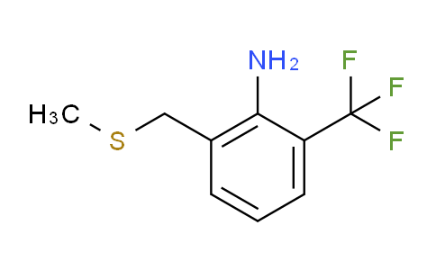 CAS No. 88301-96-6, 2-((Methylthio)methyl)-6-(trifluoromethyl)aniline