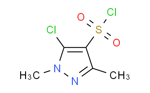 CAS No. 88398-93-0, 5-chloro-1,3-dimethyl-4-pyrazolesulfonyl chloride