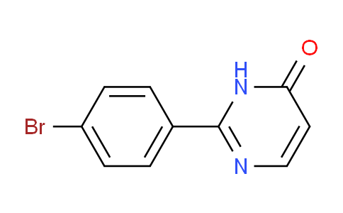CAS No. 88627-12-7, 2-(4-bromophenyl)-1H-pyrimidin-6-one