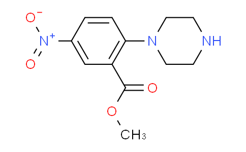CAS No. 886360-73-2, Methyl 5-nitro-2-piperazinobenzenecarboxylate