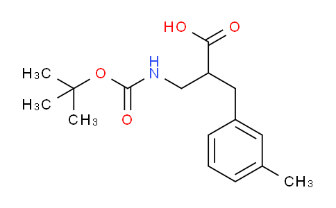 CAS No. 886364-89-2, 3-(Boc-amino)-2-(3-methylbenzyl)propanoic acid