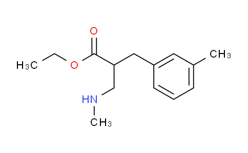 CAS No. 886366-15-0, 2-(methylaminomethyl)-3-(3-methylphenyl)propanoic acid ethyl ester