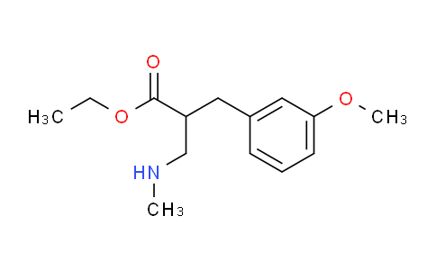 CAS No. 886366-18-3, 2-[(3-methoxyphenyl)methyl]-3-(methylamino)propanoic acid ethyl ester