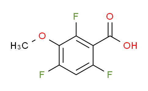 CAS No. 886499-94-1, 3-Methoxy-2,4,6-trifluorobenzoic acid