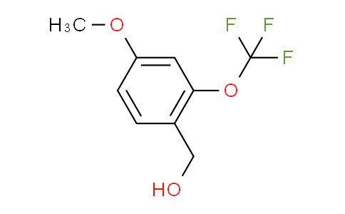 CAS No. 886502-52-9, [4-methoxy-2-(trifluoromethoxy)phenyl]methanol