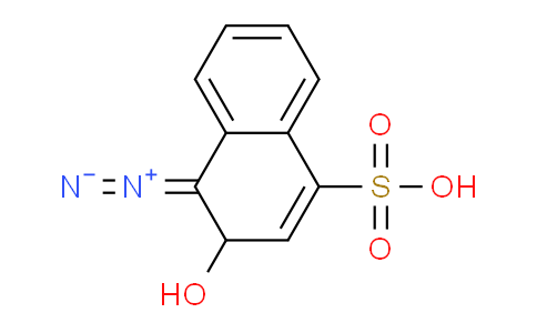 CAS No. 887-76-3, 4-diazo-3-hydroxy-3H-naphthalene-1-sulfonic acid