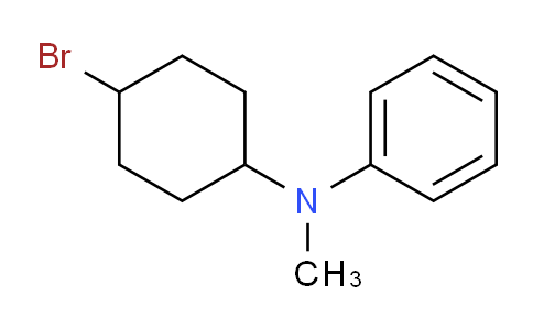 CAS No. 88799-11-5, N-(4-bromocyclohexyl)-N-methylaniline