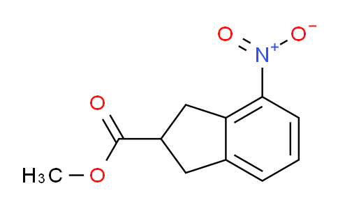 CAS No. 888327-27-3, 4-nitro-2,3-dihydro-1H-indene-2-carboxylic acid methyl ester