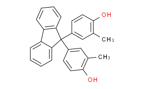 CAS No. 88938-12-9, 4-[9-(4-hydroxy-3-methylphenyl)-9-fluorenyl]-2-methylphenol
