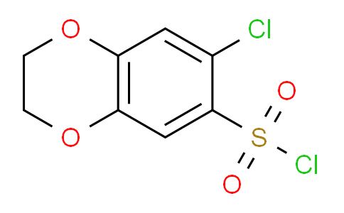 CAS No. 889939-46-2, 7-Chloro-2,3-dihydrobenzo[b][1,4]dioxine-6-sulfonyl chloride
