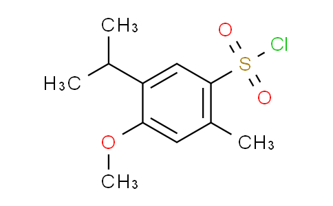 CAS No. 889939-83-7, 4-methoxy-2-methyl-5-propan-2-ylbenzenesulfonyl chloride