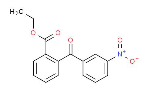 CAS No. 890098-28-9, 2-[(3-nitrophenyl)-oxomethyl]benzoic acid ethyl ester