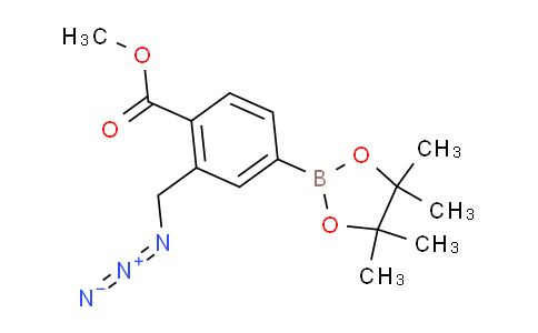 CAS No. 890839-35-7, Methyl 2-(azidomethyl)-4-(4,4,5,5-tetramethyl-1,3,2-dioxaborolan-2-yl)benzoate