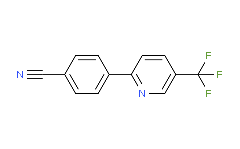CAS No. 892501-99-4, 4-[5-(Trifluoromethyl)pyrid-2-yl]benzonitrile