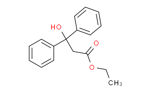 CAS No. 894-18-8, Ethyl 3-hydroxy-3,3-diphenylpropanoate
