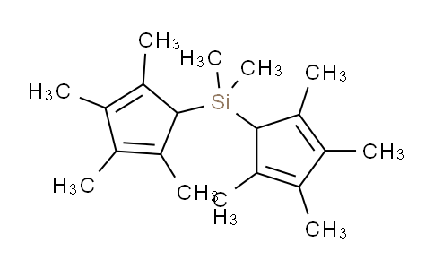 CAS No. 89597-05-7, dimethyl-bis(2,3,4,5-tetramethyl-1-cyclopenta-2,4-dienyl)silane