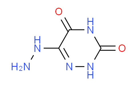 CAS No. 89715-82-2, 5-Hydrazino-6-azauracil