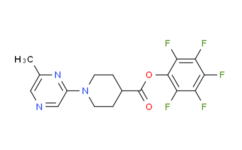 MC798827 | 898289-56-0 | Pentafluorophenyl 1-(6-methylpyrazin-2-yl)piperidine-4-carboxylate