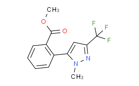 CAS No. 898289-62-8, Methyl2-[1-methyl-3-(trifluoromethyl)-1H-pyrazol-5-yl]benzoate