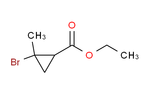 CAS No. 89892-99-9, ethyl 2-bromo-2-methylcyclopropane-1-carboxylate