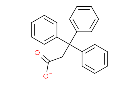 CAS No. 900-91-4, 3,3,3-triphenylpropanoate