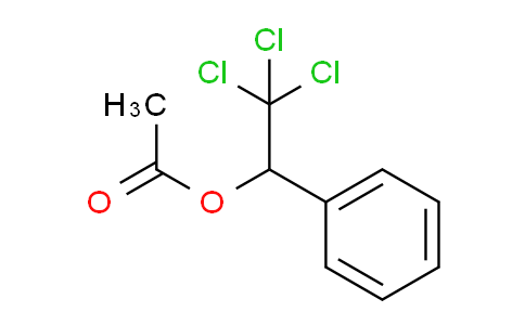 CAS No. 90-17-5, 2,2,2-Trichloro-1-phenylethyl acetate