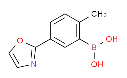 CAS No. 902775-27-3, [2-methyl-5-(2-oxazolyl)phenyl]boronic acid