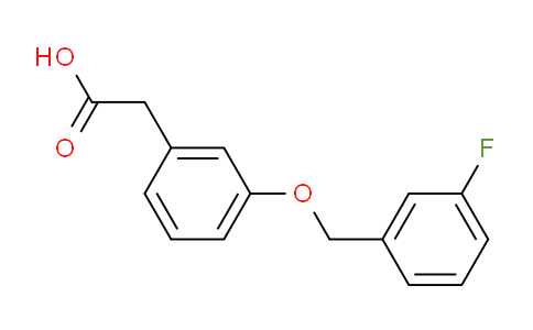 CAS No. 902836-26-4, [3-(3-Fluoro-benzyloxy)-phenyl]-acetic acid