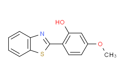 CAS No. 90481-46-2, 2-(Benzo[d]thiazol-2-yl)-5-methoxyphenol