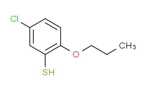 CAS No. 905807-42-3, 5-chloro-2-propoxybenzenethiol