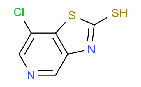 CAS No. 908355-84-0, 7-Chlorothiazolo[4,5-c]pyridine-2-thiol