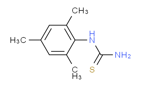 CAS No. 91059-97-1, (2,4,6-trimethylphenyl)thiourea