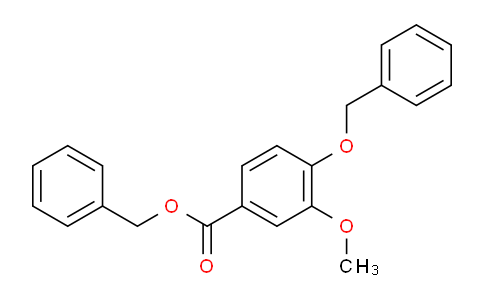 CAS No. 91203-74-6, Benzyl 4-(benzyloxy)-3-methoxybenzoate
